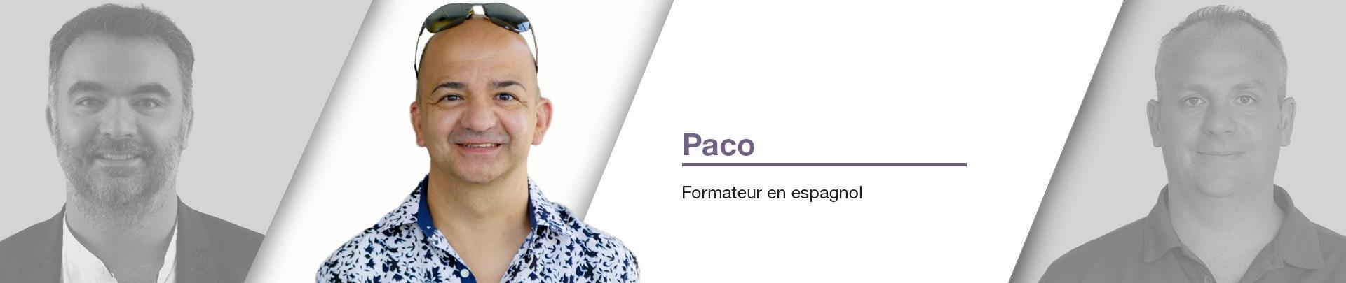 Paco - Formateur en espagnol Paco - Formateur en espagnol