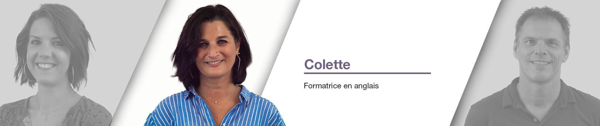 Colette - Formatrice en anglais Colette - Formatrice en anglais