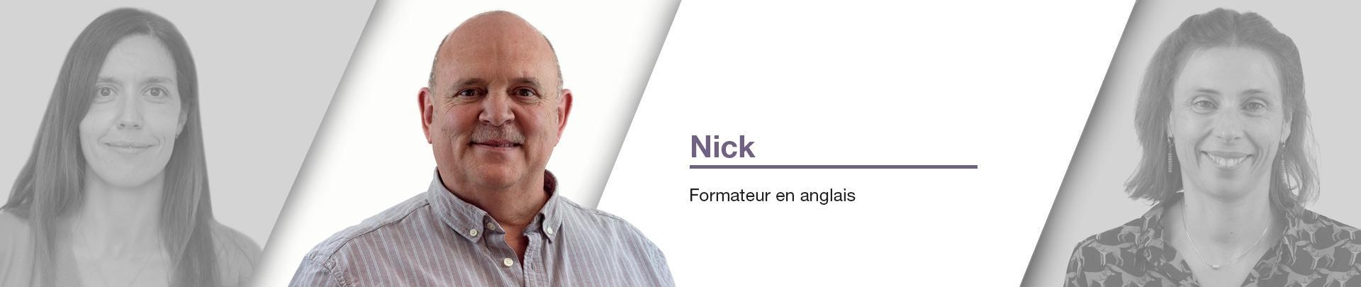 Nick - Formateur en anglais Nick - Formateur en anglais