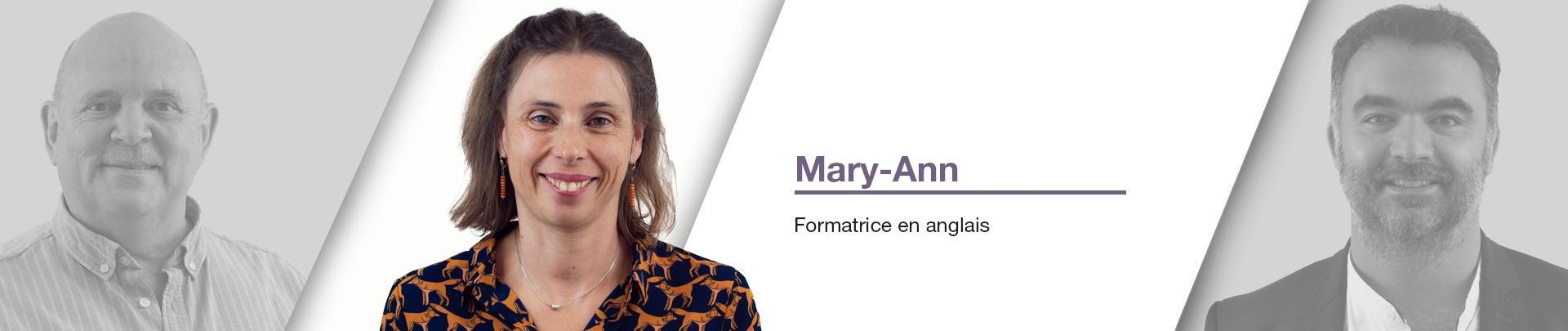 Mary-Anne - Formatrice en anglais Mary-Anne - Formatrice en anglais